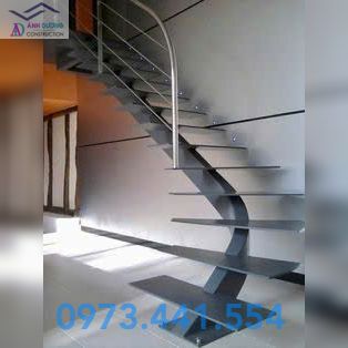 Mẫu Cầu Thang Đẹp Ánh Dương - CT09