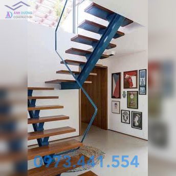 Mẫu Cầu Thang Đẹp Ánh Dương - CT05