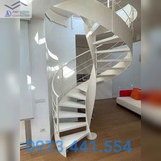 Mẫu Cầu Thang Đẹp Ánh Dương - CT07