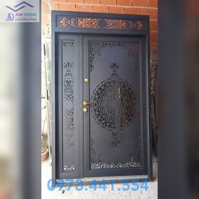 Mẫu Cửa Sắt Đẹp Ánh Dương - CS08