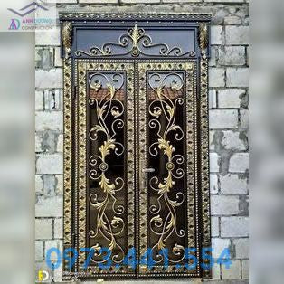 Mẫu Cửa Sắt Đẹp Ánh Dương - CS03