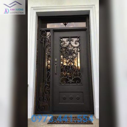 Mẫu Cửa Sắt Đẹp Ánh Dương - CS04