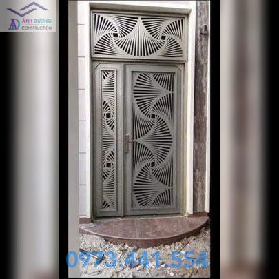 Mẫu Cửa Sắt Đẹp Ánh Dương - CS07